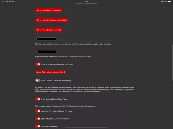 SponsorBlock for Safari