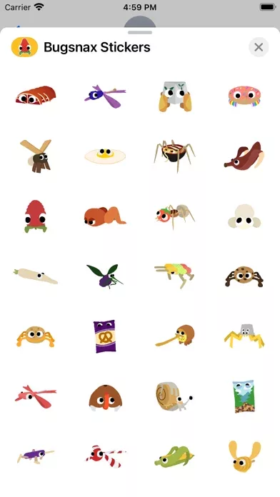 Bugsnax Stickers