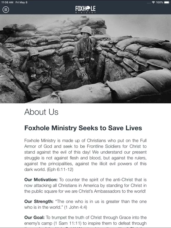 Foxhole Ministry