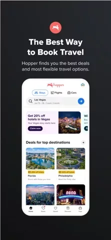 Hopper: Flights, Hotels & Cars