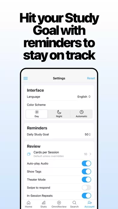 AlgoApp - Flashcards