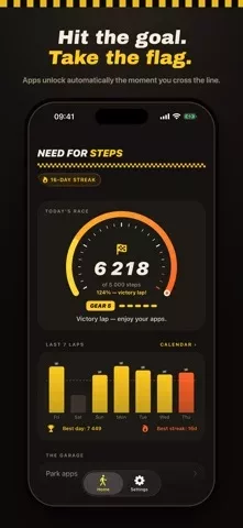 Need for Steps: Walk to Unlock