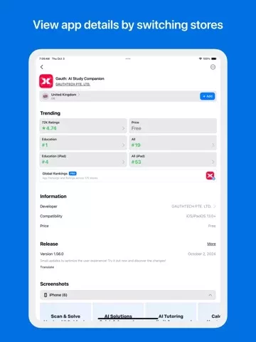Appboard: Рейтинги App Store