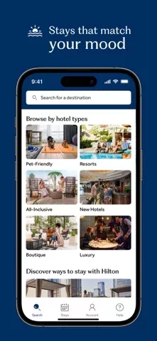 Hilton Honors: Book Hotels