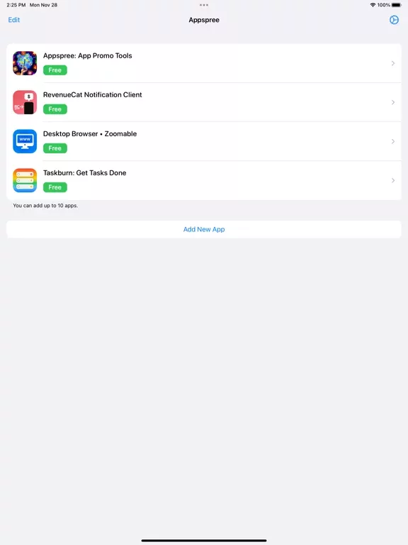 Appspree: App Promo Tools
