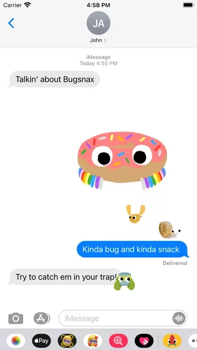 Bugsnax Stickers