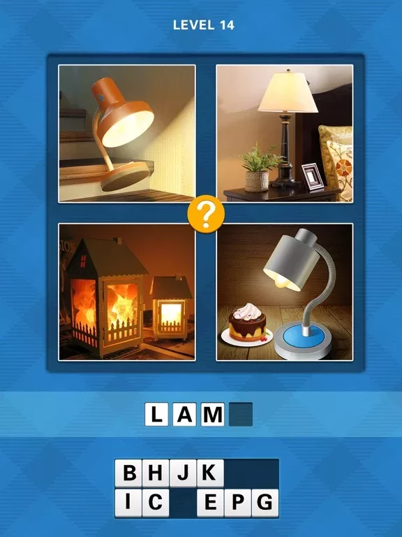 Pics Quiz: Find Letter Fit Map