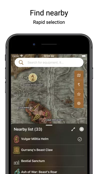 Elden Map -интерактивная карта