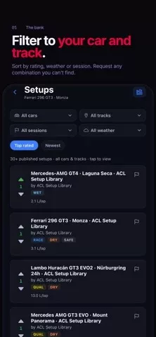 ACL23: Sim Racing Setups & ELO