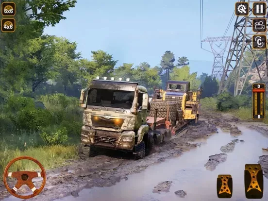 Offroad Mud Truck Driving Game