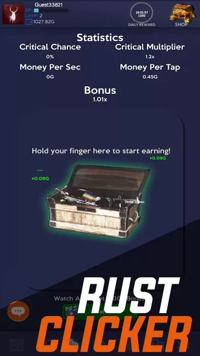 Rust Clicker - Skins Simulator