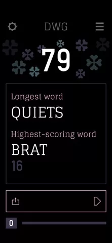 Daves Word Game