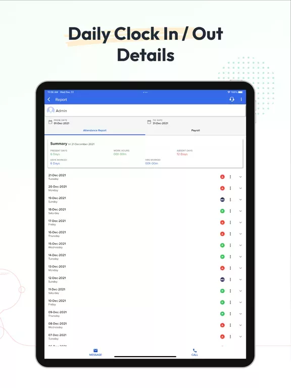 factoTime - Attendance App