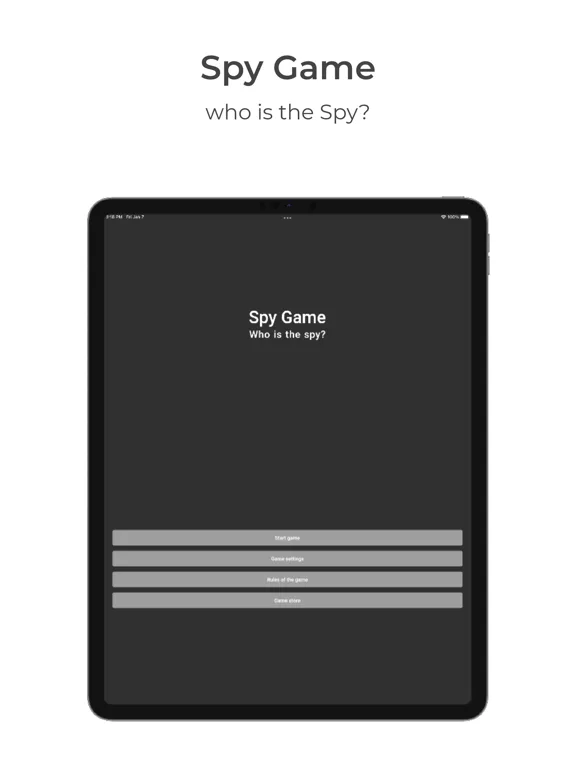 ESC - Spy game