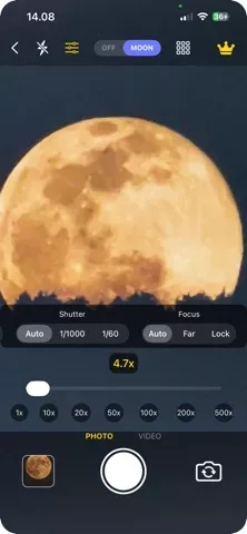 Astro Camera AI: 1000x Zoom