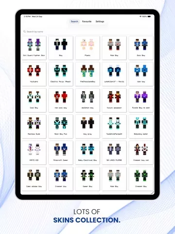 Boy Skins for Minecraft PE !