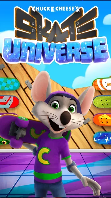 Chuck E. Cheese Skate Universe
