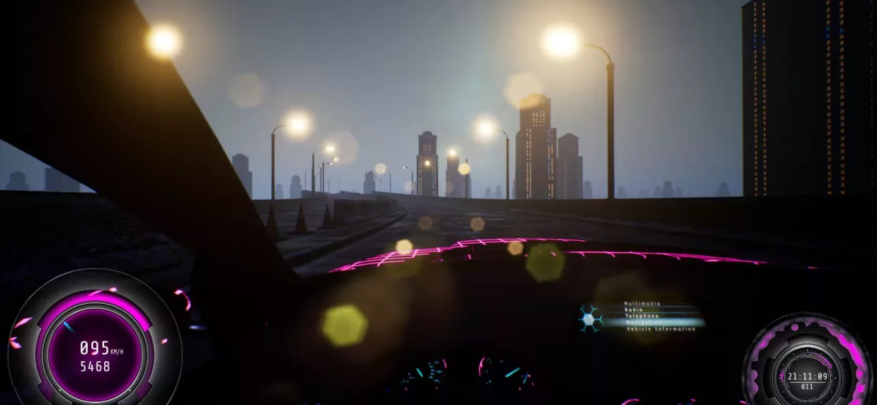 Synthwave Burnout