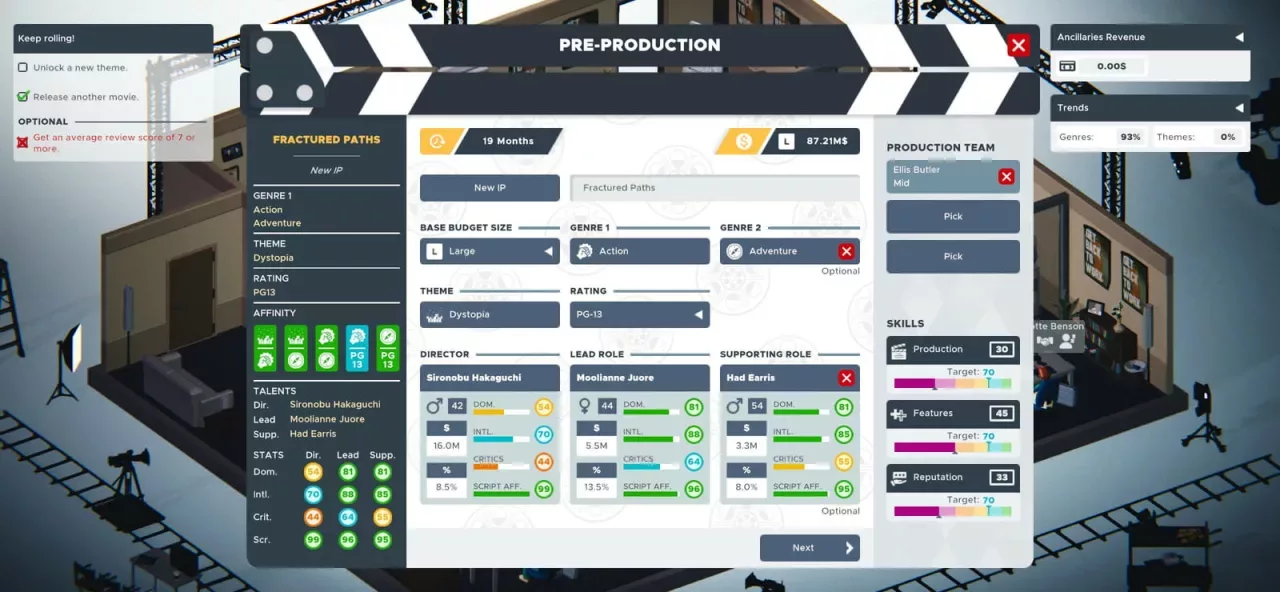 The Executive - Movie Industry Tycoon