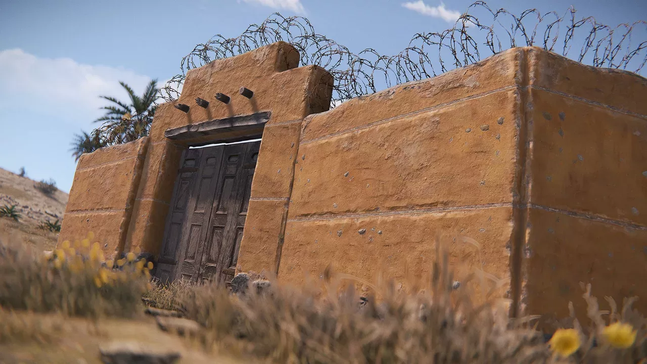 Adobe Gate and Wall Pack