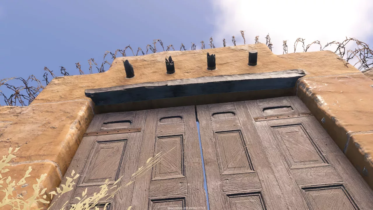 Adobe Gate and Wall Pack
