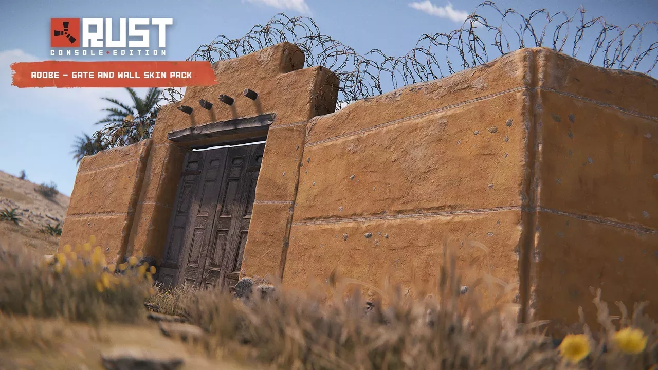 Adobe Gate and Wall Pack