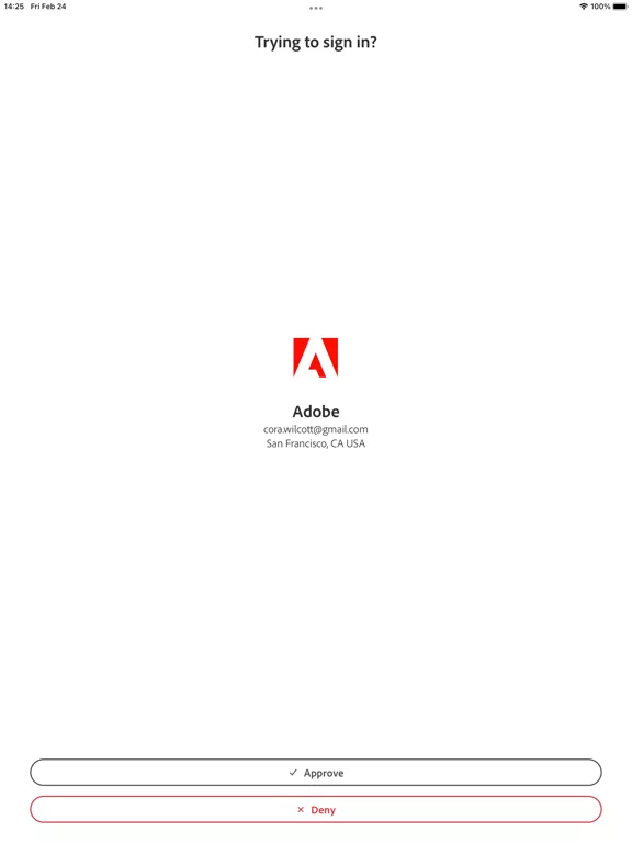 Adobe Account Access
