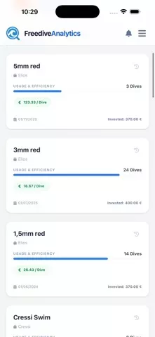 Freedive Analytics